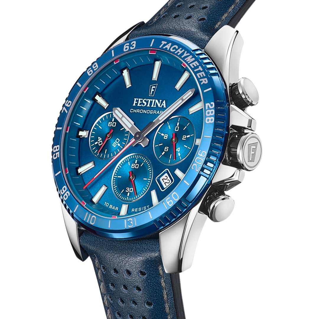 Festina Timeless Chrono Blau