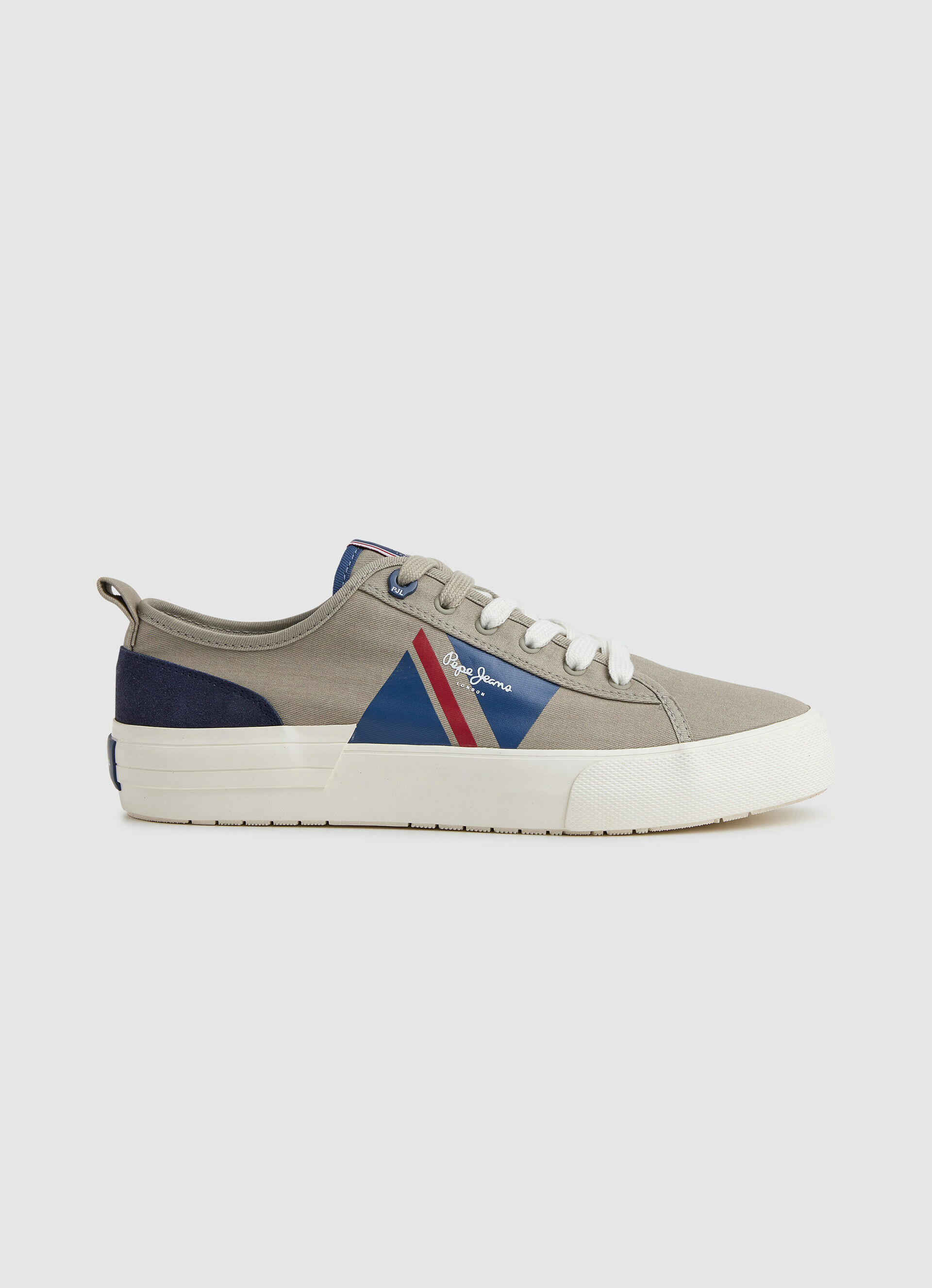 SAPATOS VULCANIZADOS ALLEN FLAG - bege escuro