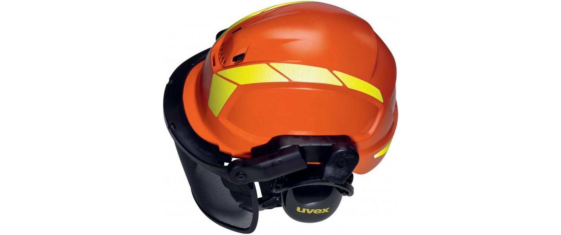 Schutzhelm Pheos Forestry, Orange<br>Forsthelm Komplettset