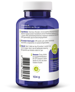 Vitakruid Multi Nacht Man Sport Tabletten 90TB