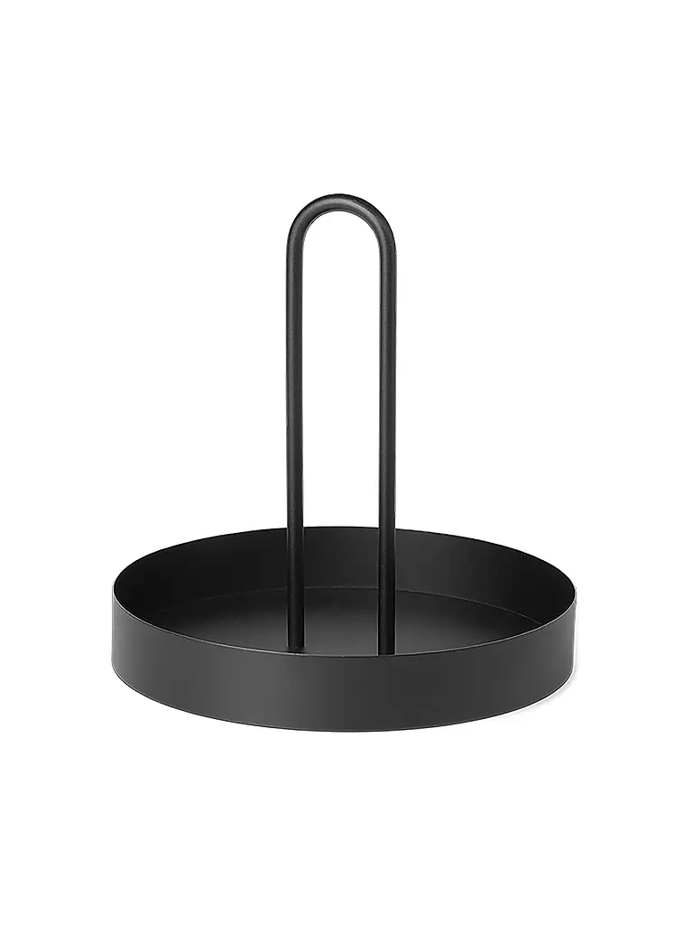 FERM LIVING Grib Tray Tablett schwarz