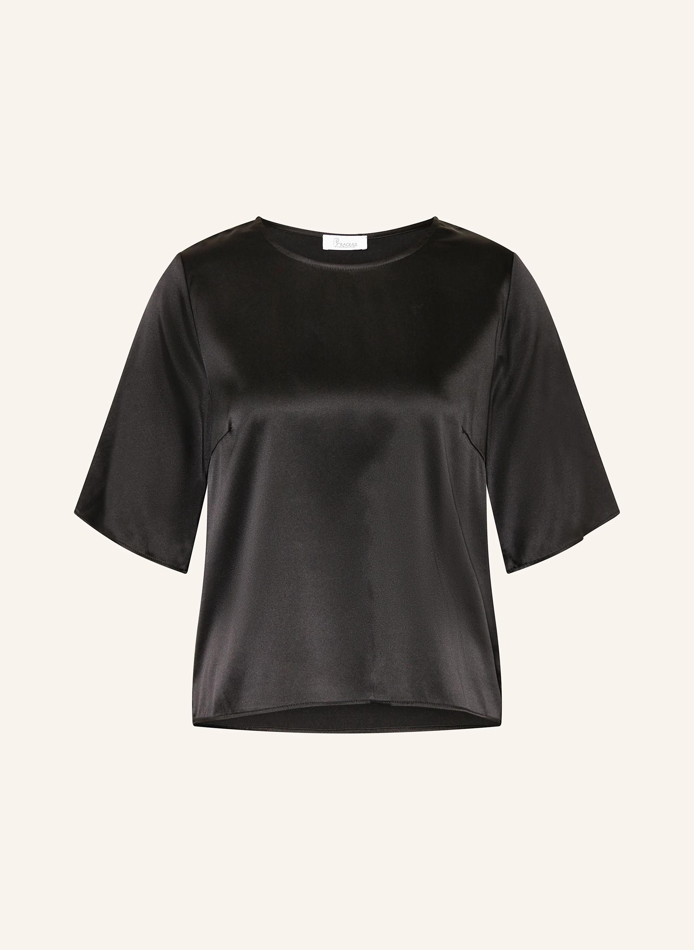 Princess GOES HOLLYWOOD Cropped-Blusenshirt aus Seide