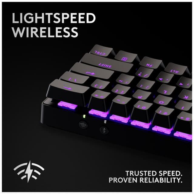 Logitech G Pro X 60 gamingtastatur (sort)