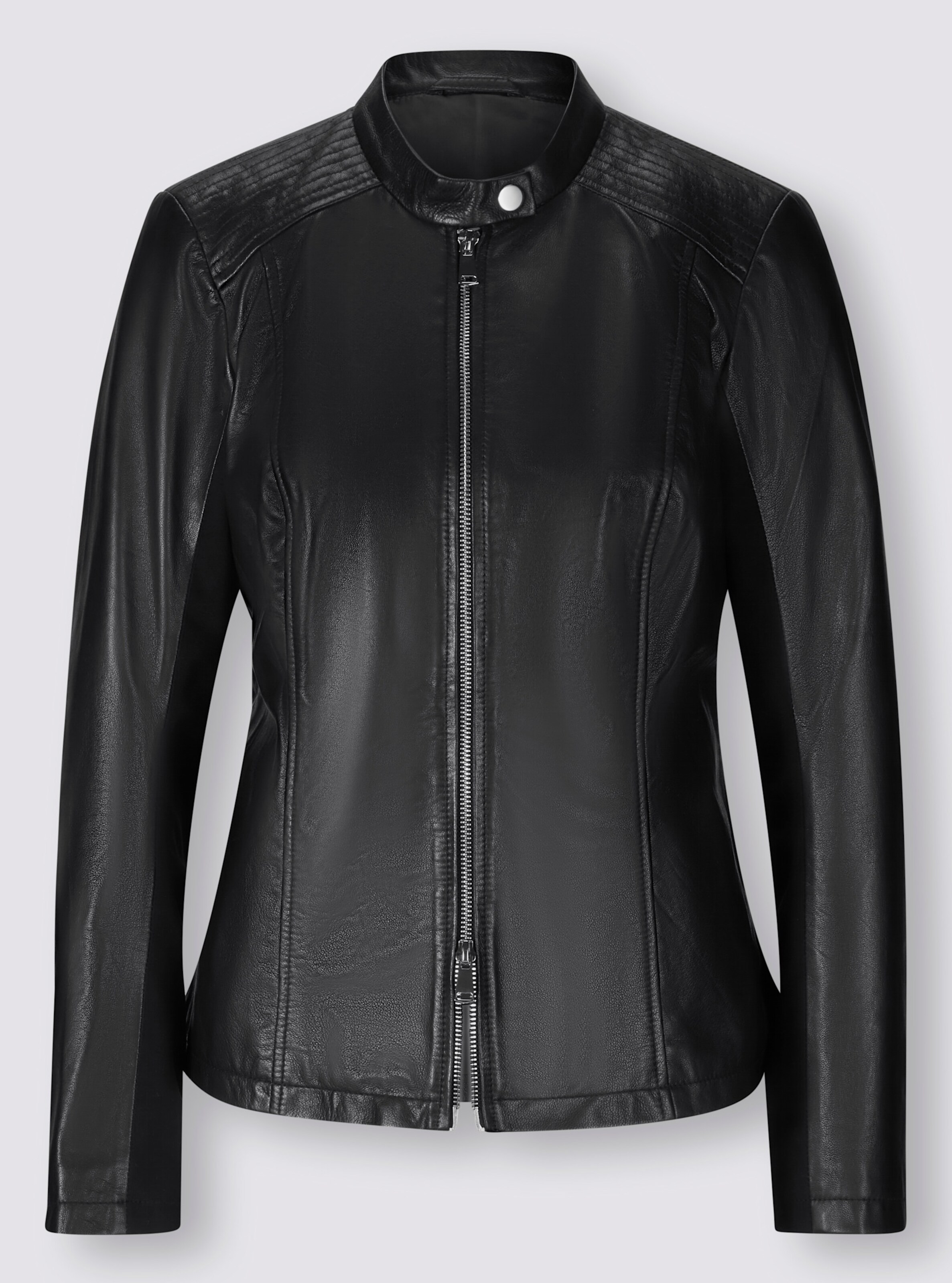 Leder-Jacke