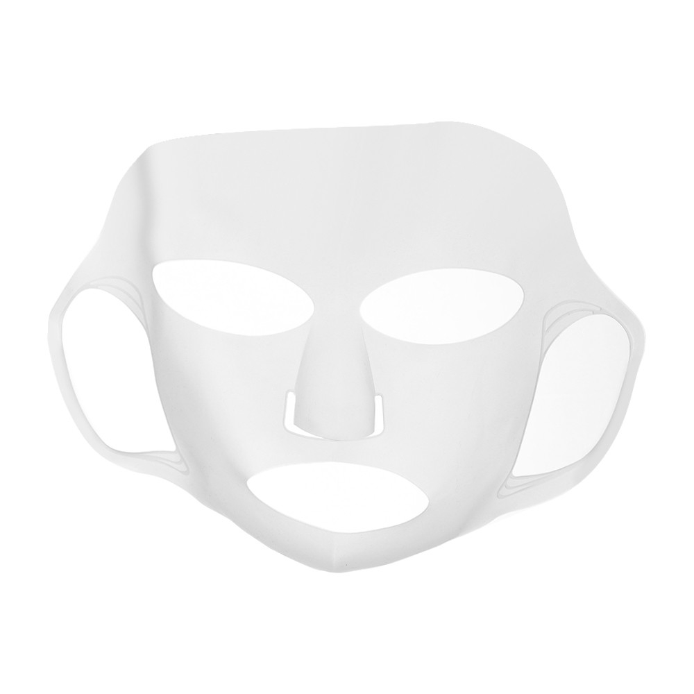 (2er Set) Wiederverwendbare Silikon Gesichtsmasken Abdeckung - Transparent