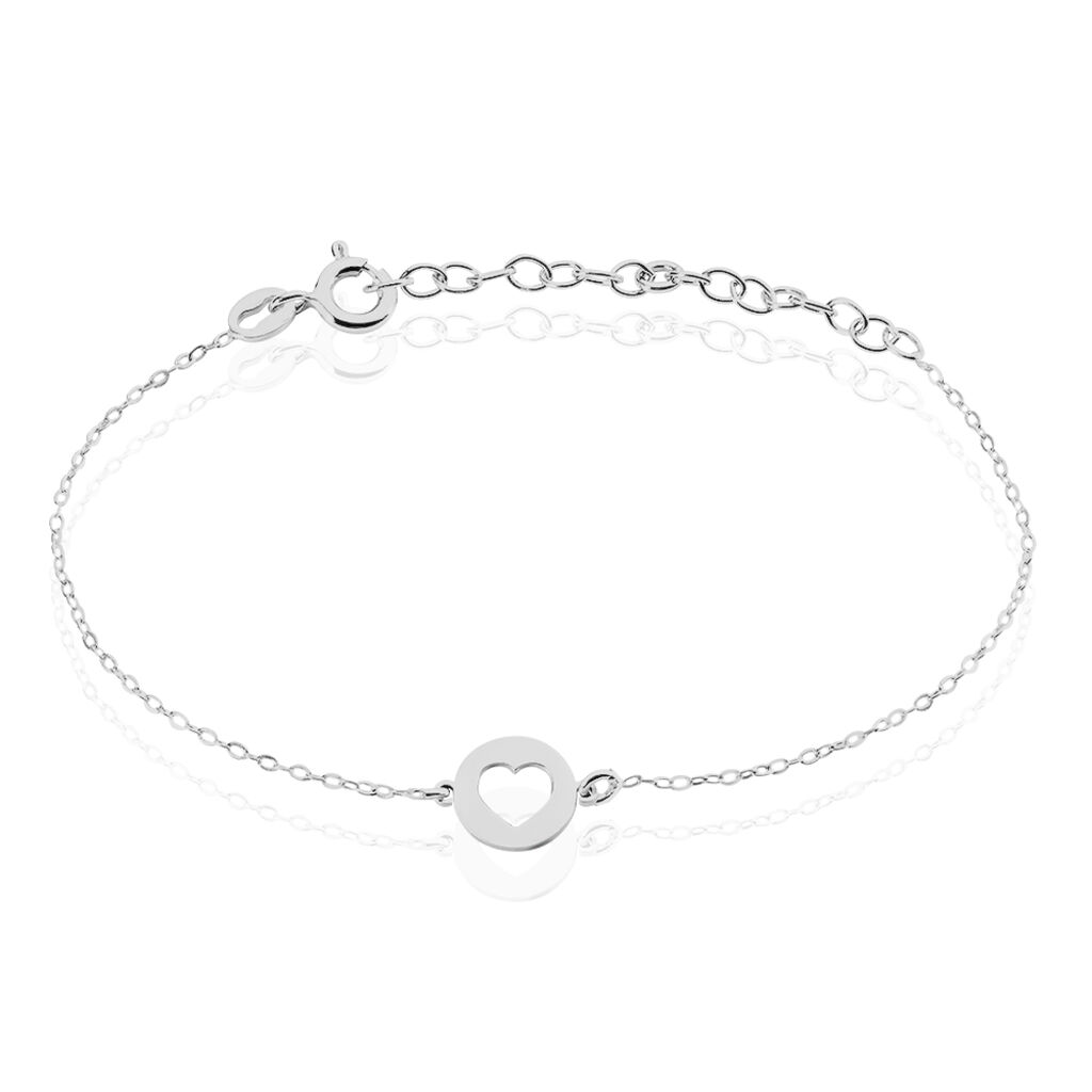 Bracelet Elenza Argent Blanc