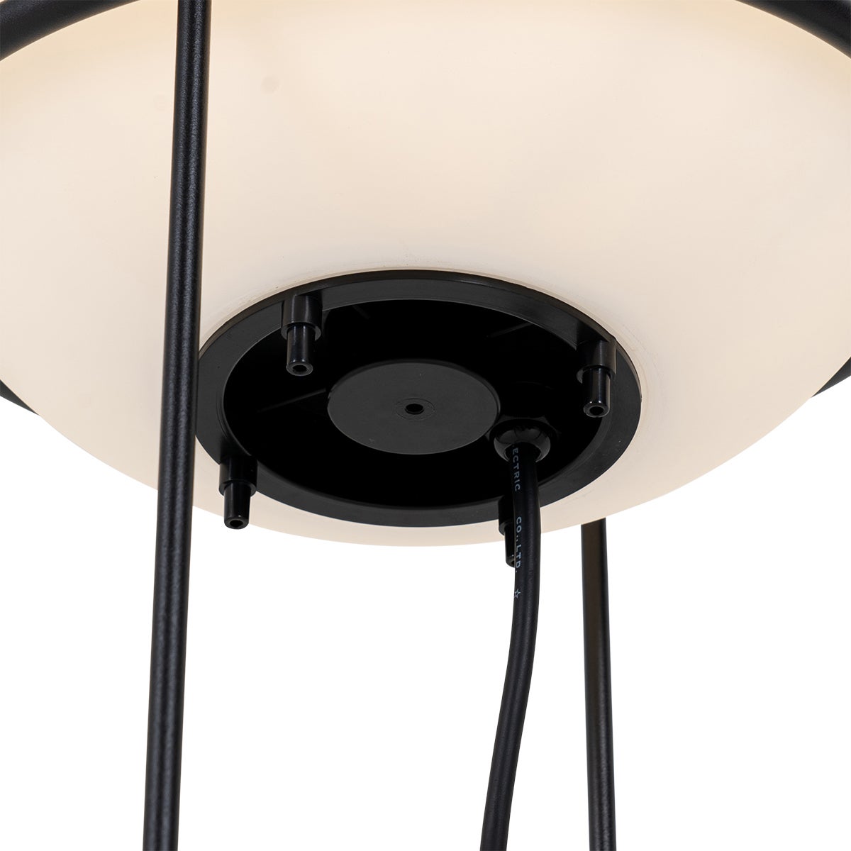 Design buiten vloerlamp in zwart - Jannie