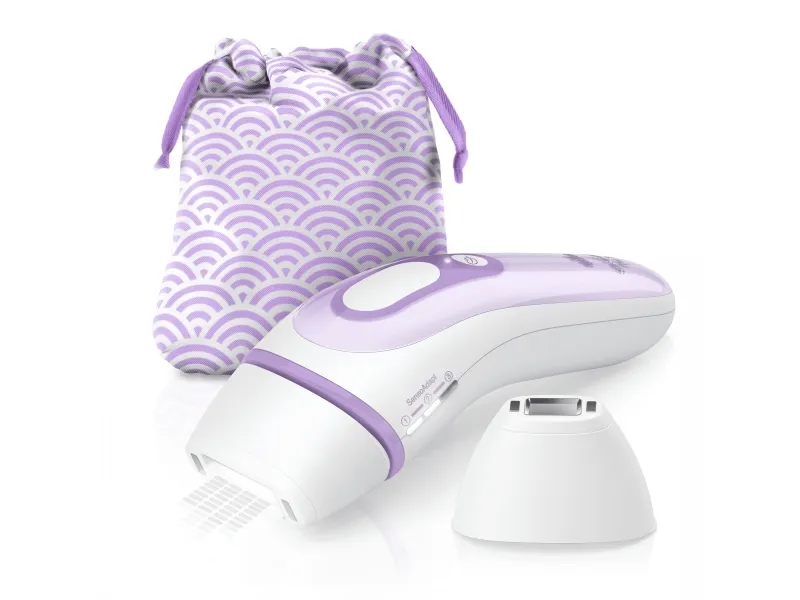 Braun Silk-expert Pro 3 PL3132 - Hårfjerningssystem - hvid/lilla - med Venus Divine barbermaskine