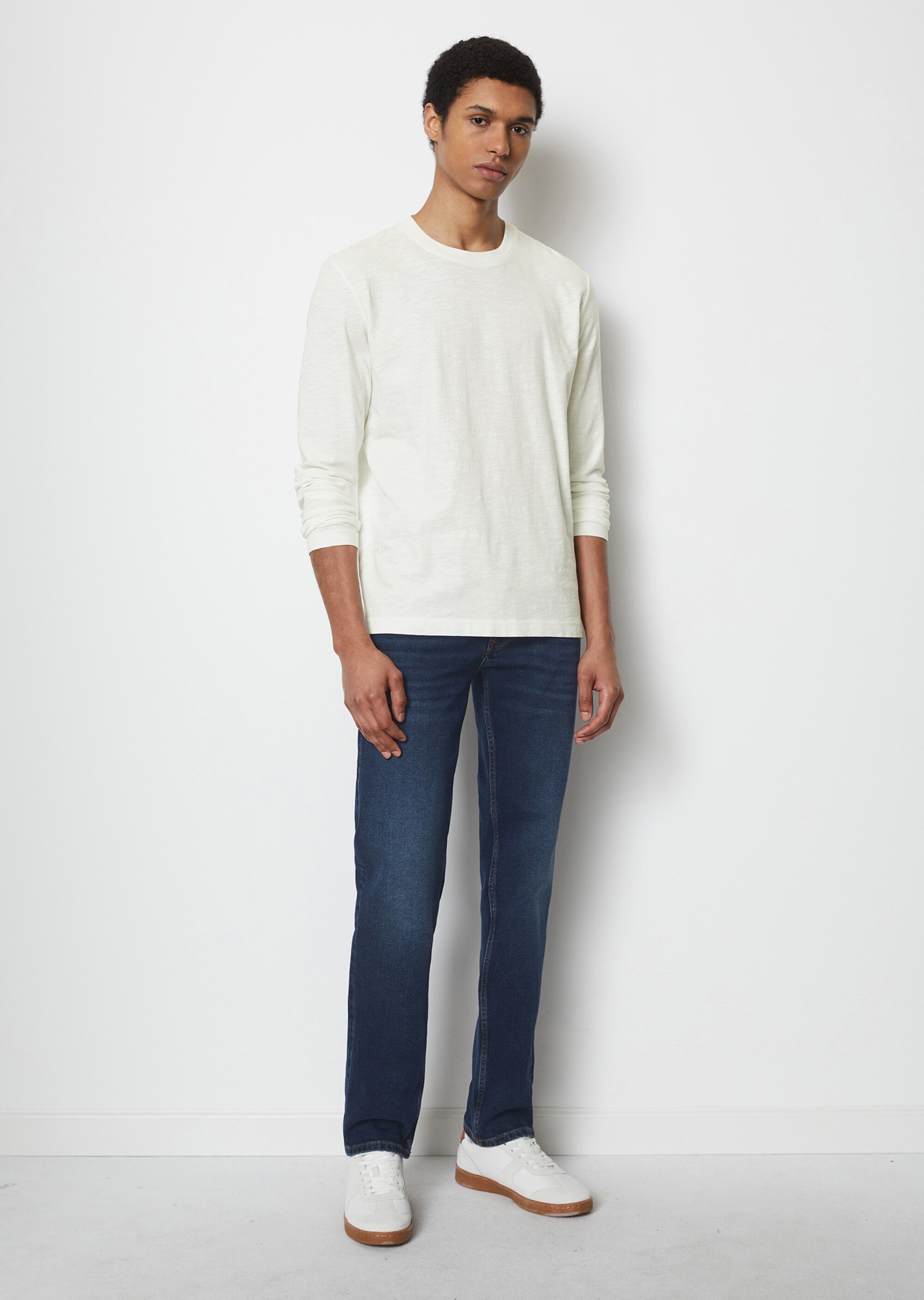 Longsleeve regular in Slub-Jersey-Qualität