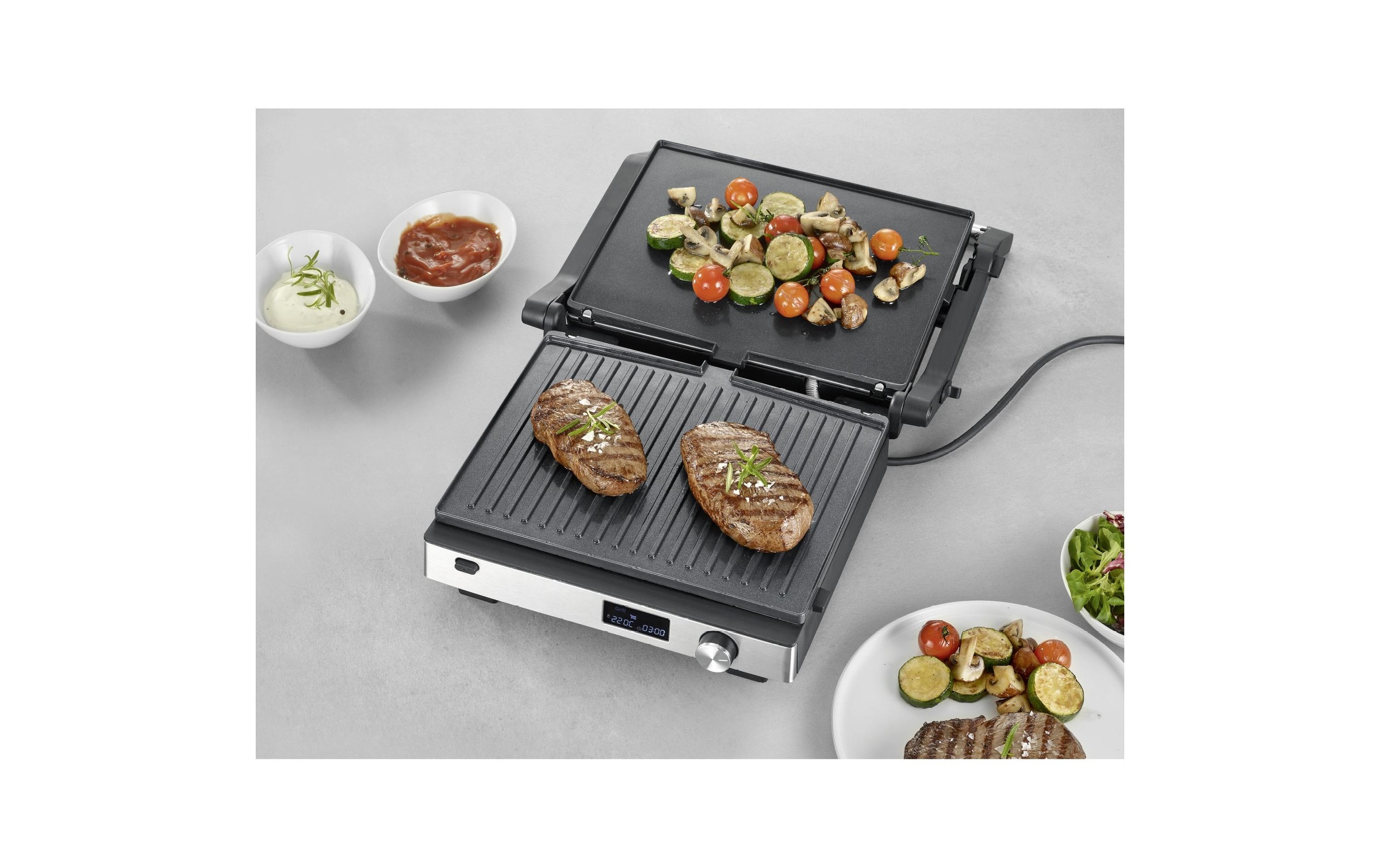 Severin Kontaktgrill »Sevini Flex KG 2380 2000 W« 2000 W