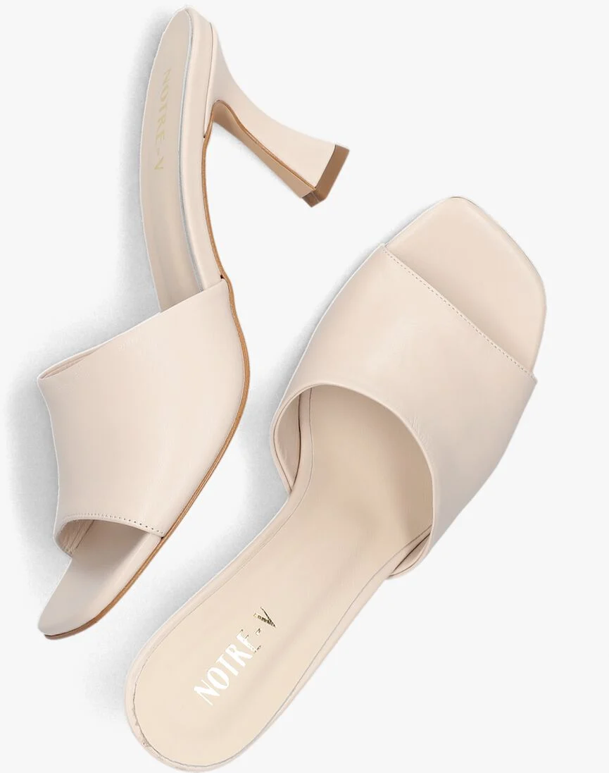 NOTRE-V beige notre-v muiltjes 7731