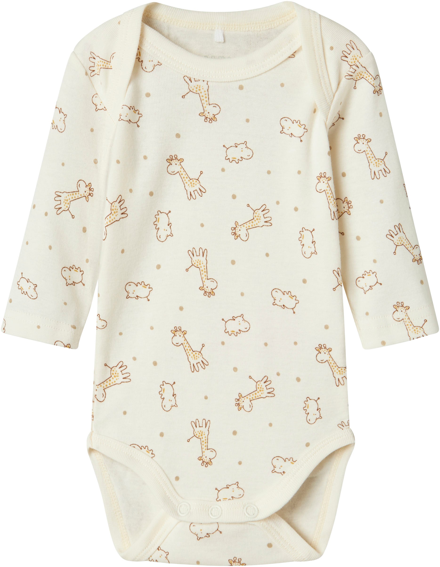 Name It Body »NBNBODY 3P LS JET STREAM GIRAFFE NOOS«, 3 Stk.