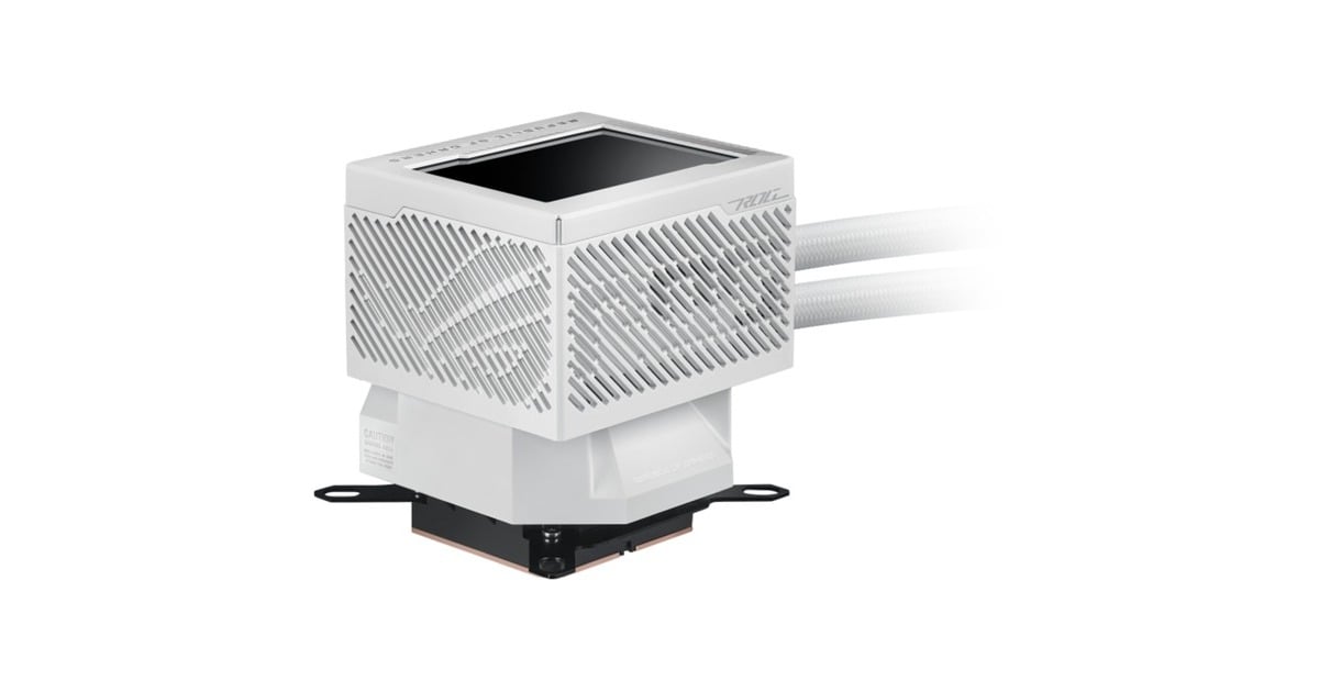 ASUSROG RYUJIN III 360 ARGB White edition waterkoeling  (Wit, 4-pins PWM fan-connector, Tweedekans)