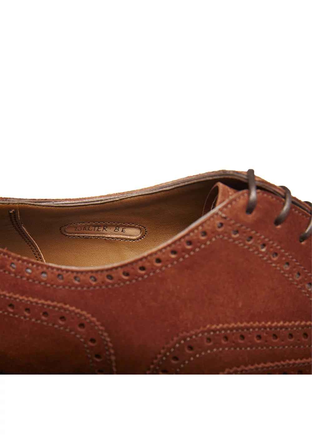 RICHELIEU WALTER VEAU VELOURS MARRON