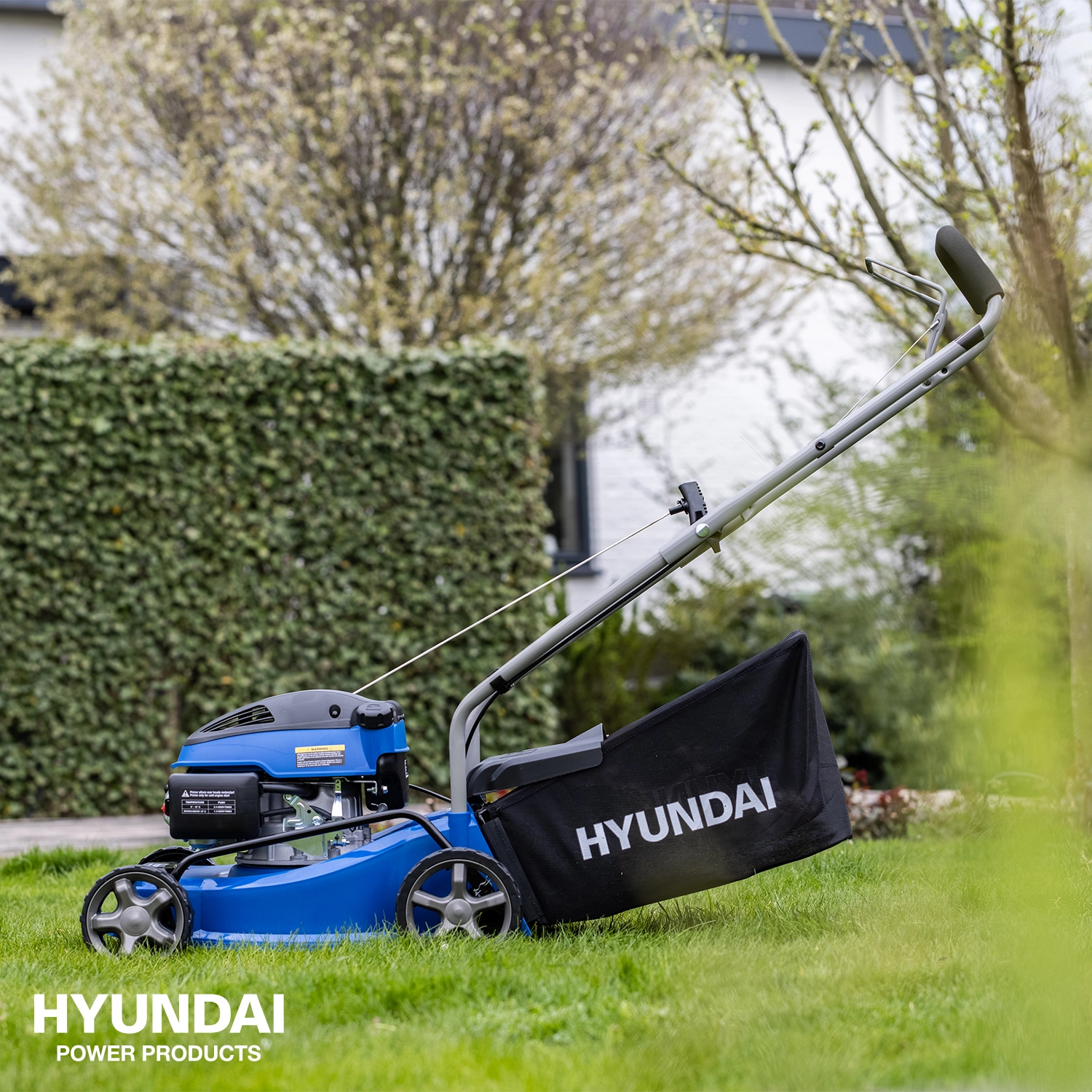Hyundai 57021 Benzine grasmaaier - 79,8cc - 4-takt - 400mm