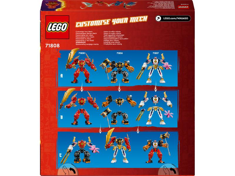 LEGO® Ninjago Kais Feuermech 71808 Neuartiger Mech mit Minifiguren
