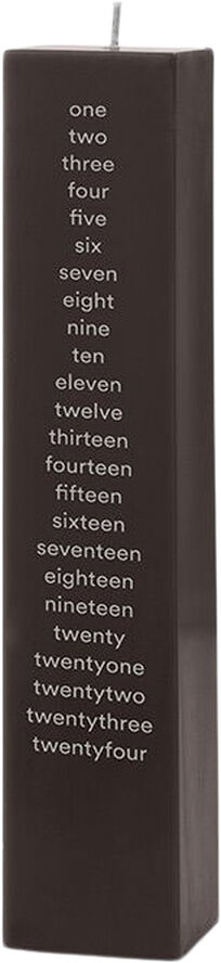 Normann Copenhagen Calendar Candle Square