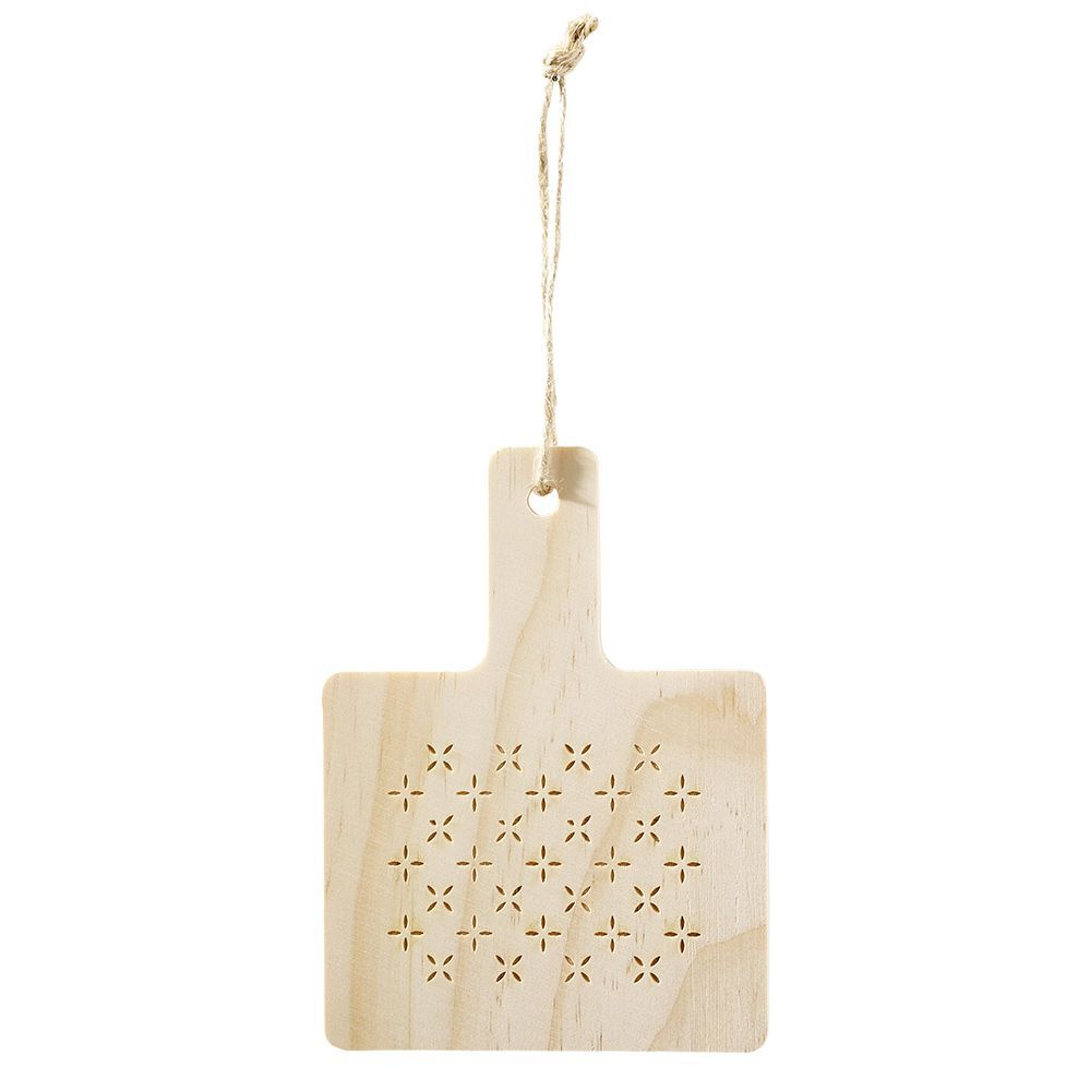 Repose poêlon à raclette en bois x4