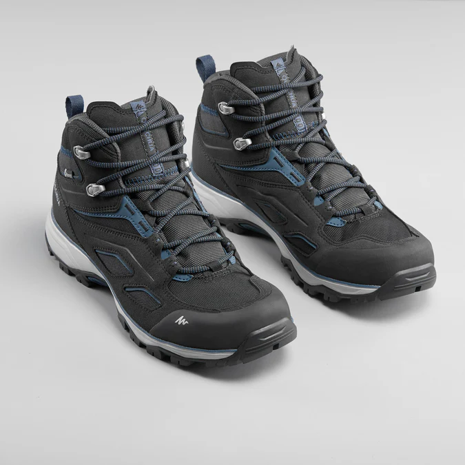 Decathlon Quechua - Botas de caminhada impermeáveis Quechua MH100 para homem