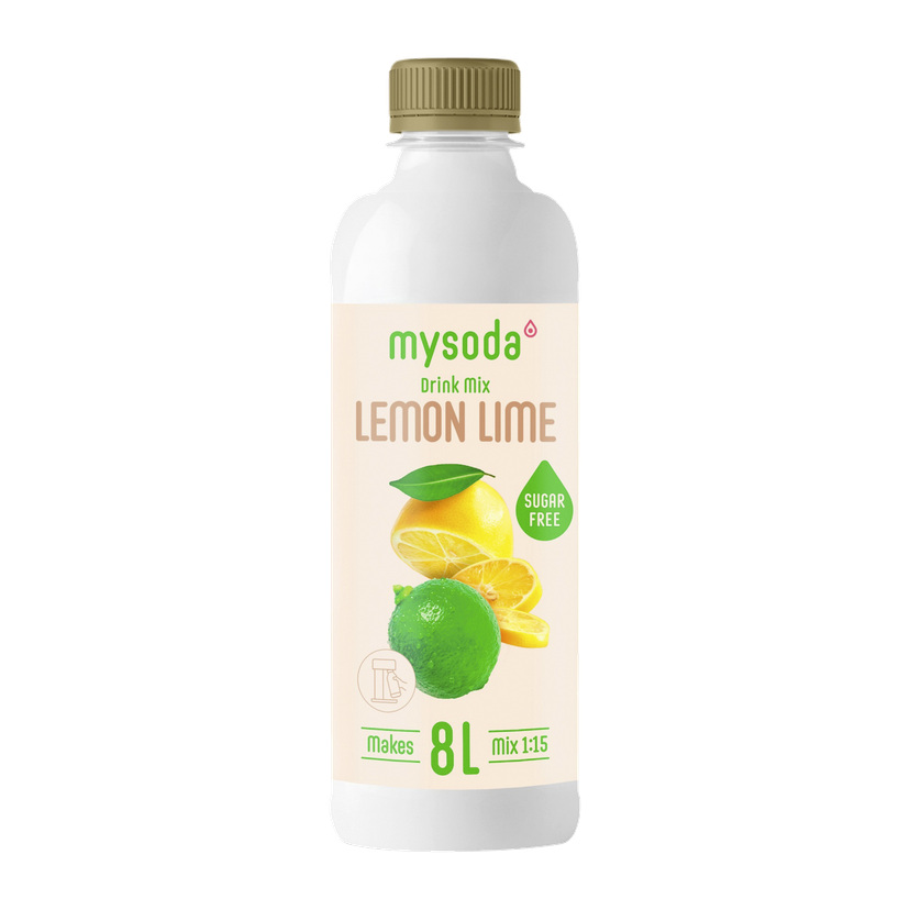 Smak for kullsyremaskiner Sitron-lime light 500 ml
