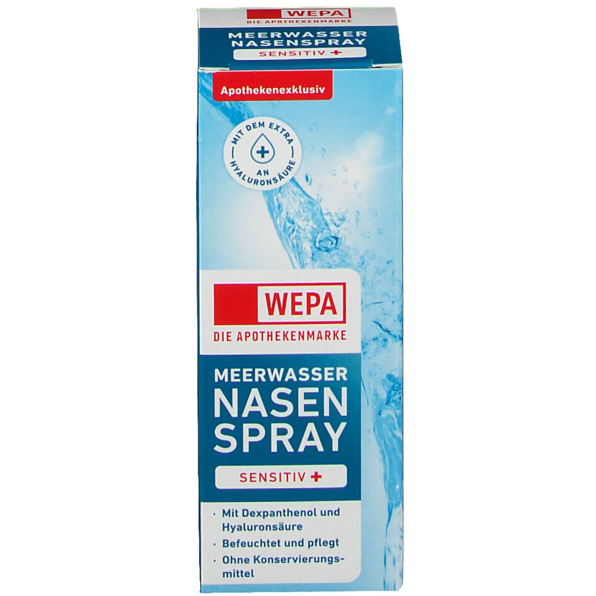 WEPA Meerwasser Nasenspray sensitiv+