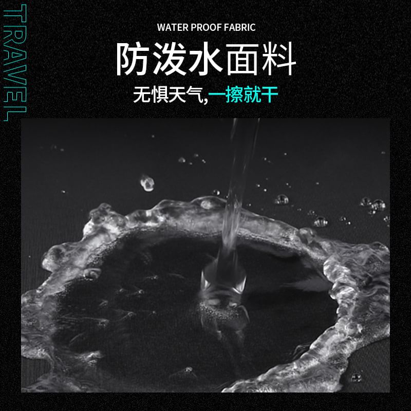 Wavecho - Effen waterdichte crossbodytas