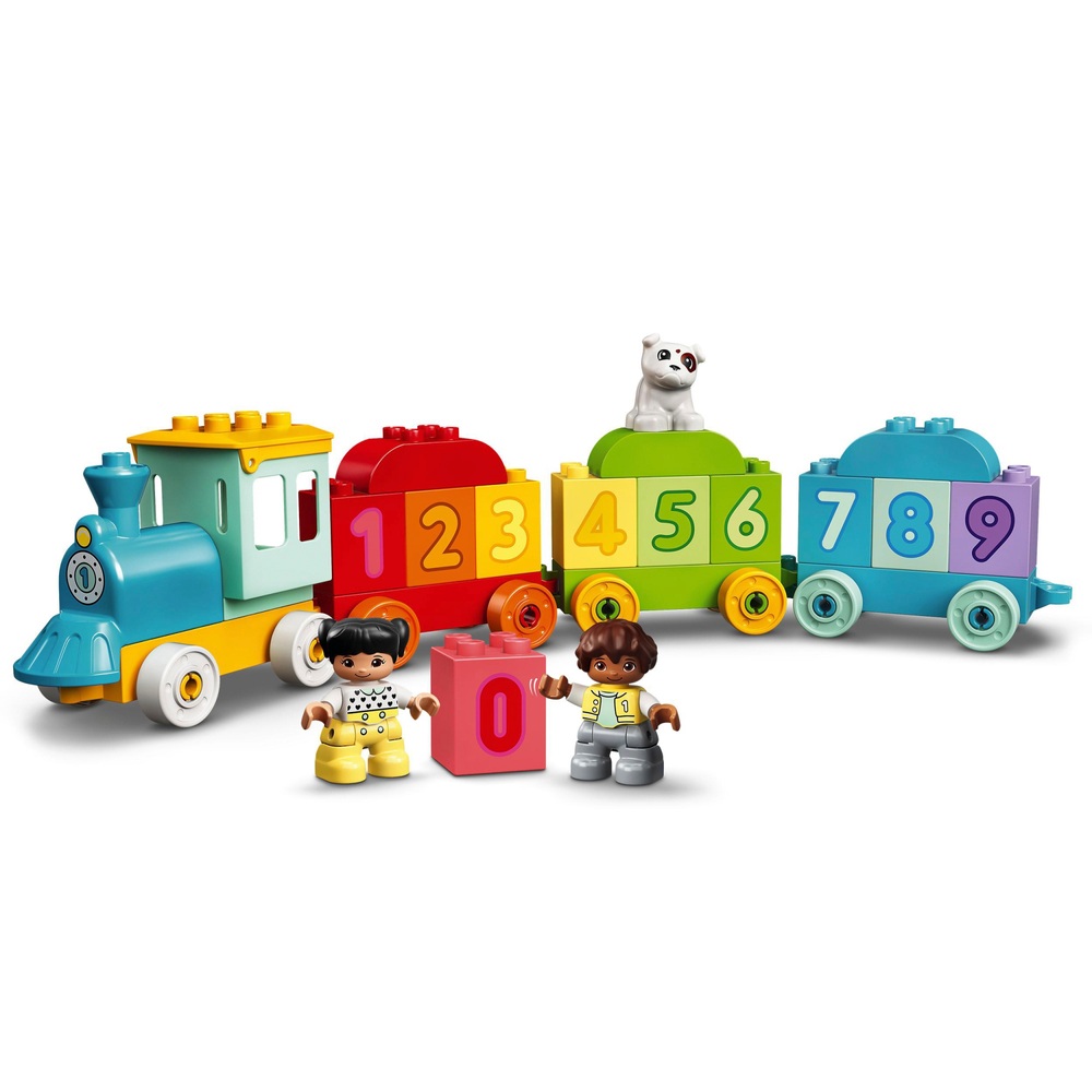 LEGO DUPLO 10954 Mein erster Zahlenzug – Spielzeug für Kleinkinder