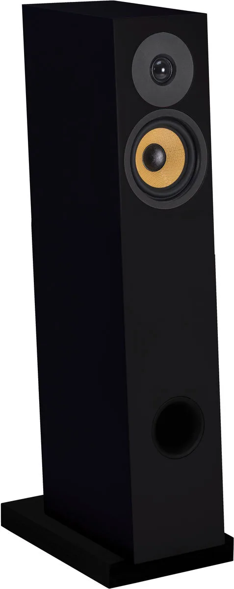 Davis Acoustics Courbet N°4 Noir Satiné (la paire) Enceintes colonne