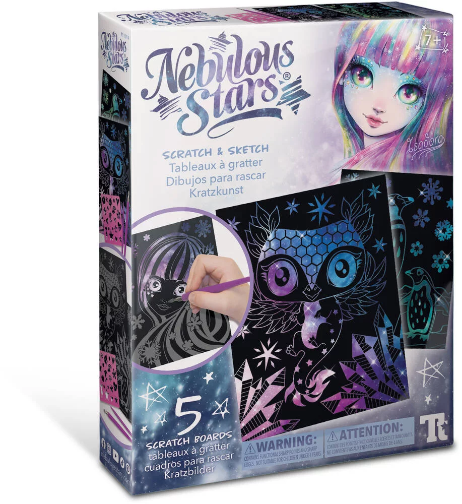 NEBULOUS STARS - TABLEAU A GRATTER D'ISADORA