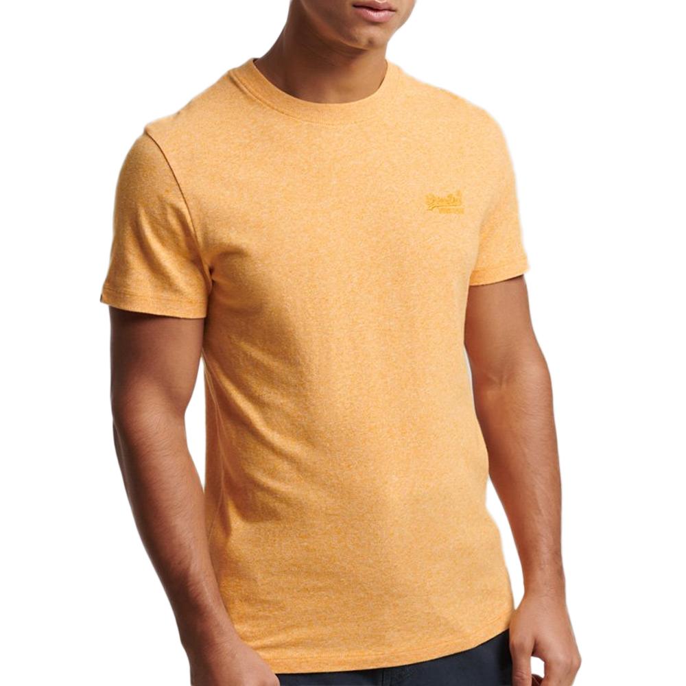 Superdry T-shirt Jaune Homme Superdry Vintage Logo