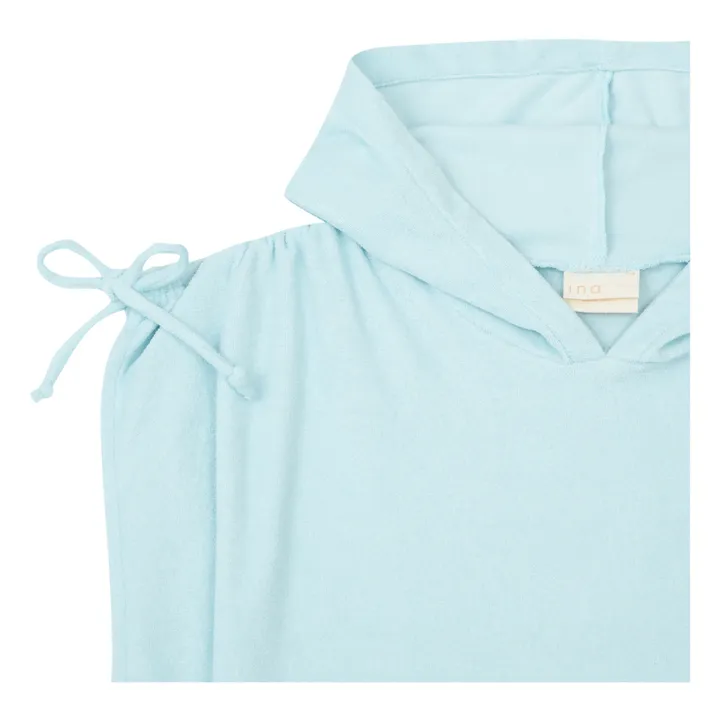 Ina Swim Poncho Gaze de Coton Sorbet | Vert
