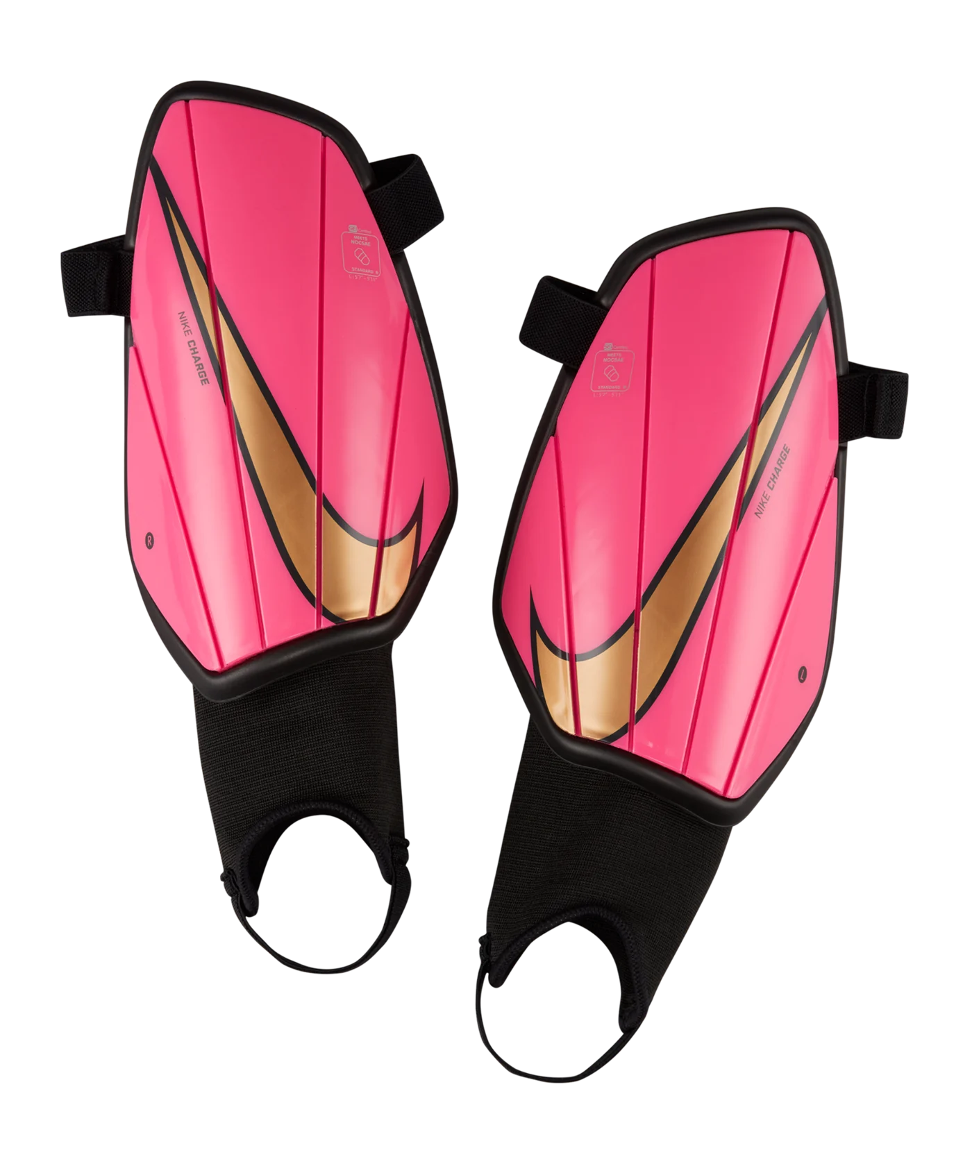 Nike Charge Schienbeinschoner Pink Rot F600