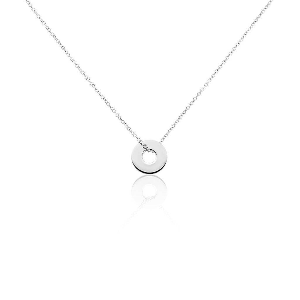 Collier Argent Blanc Isandro