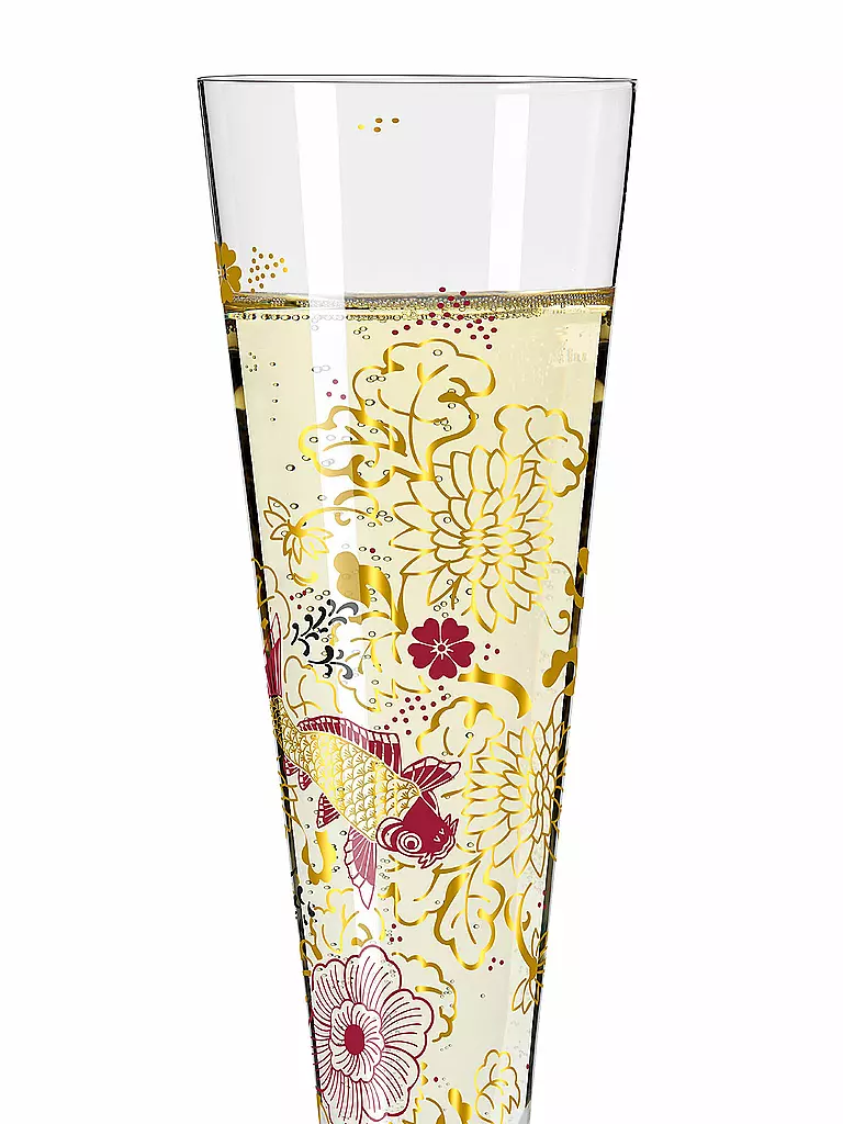 RITZENHOFF Champagnerglas Goldnacht 2022 #23 Kathrin Stockebrand gold