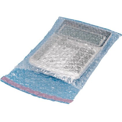Sachet bulle avec rabat adhésif 130 x 185 mm - Carton de 500