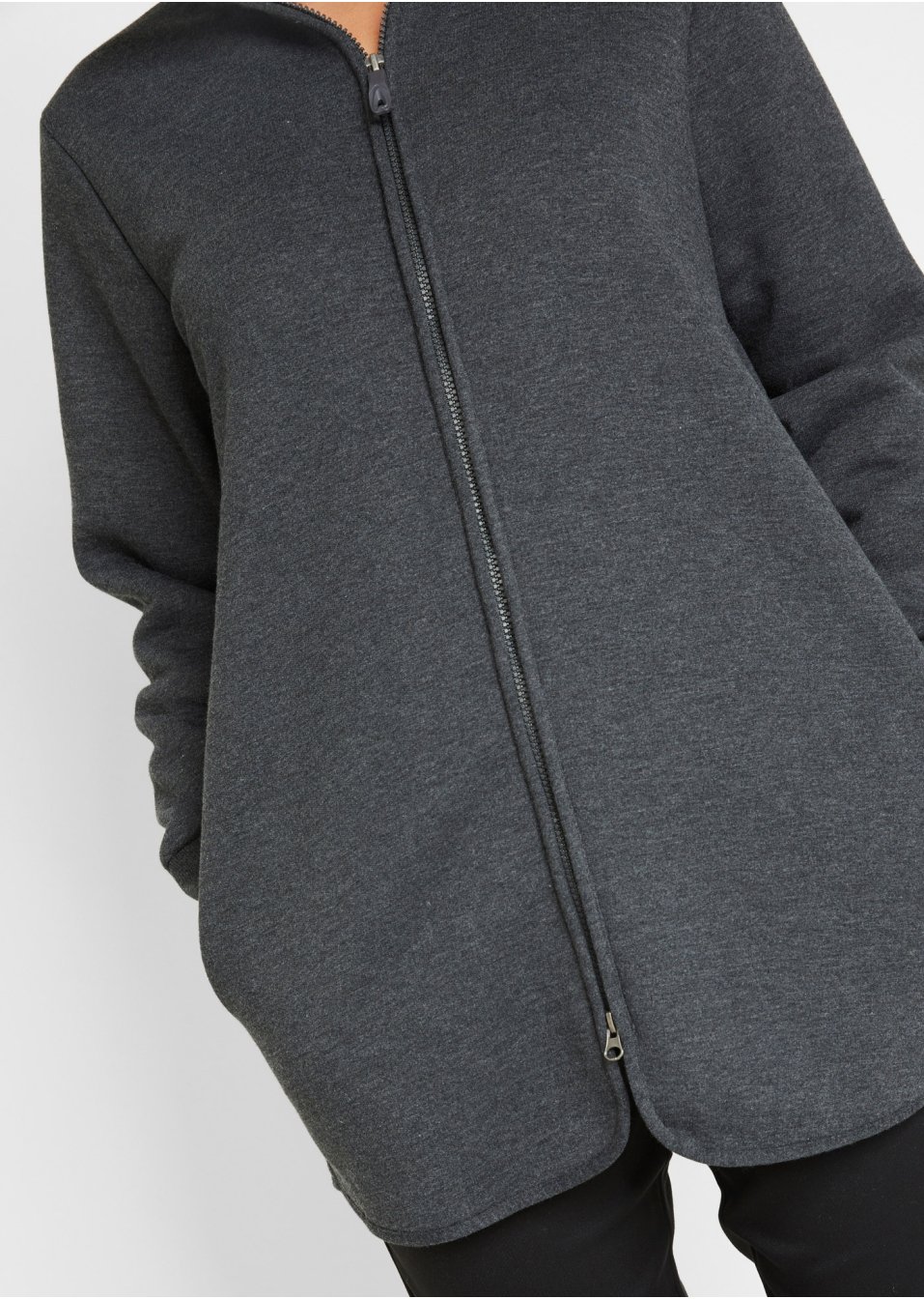 Veste sweat avec polaire