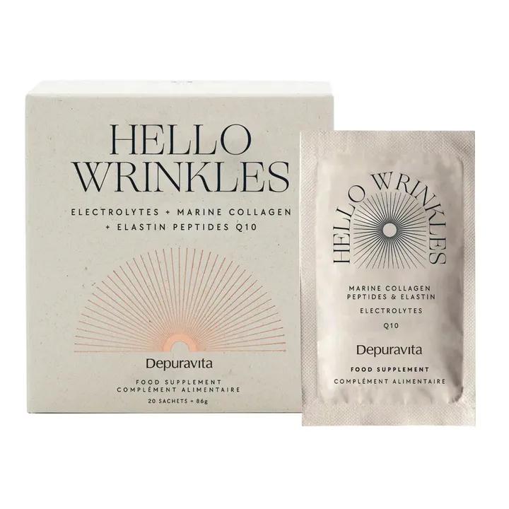 Depuravita Complément alimentaire Hello Wrinkles anti-âge - 20 sachets