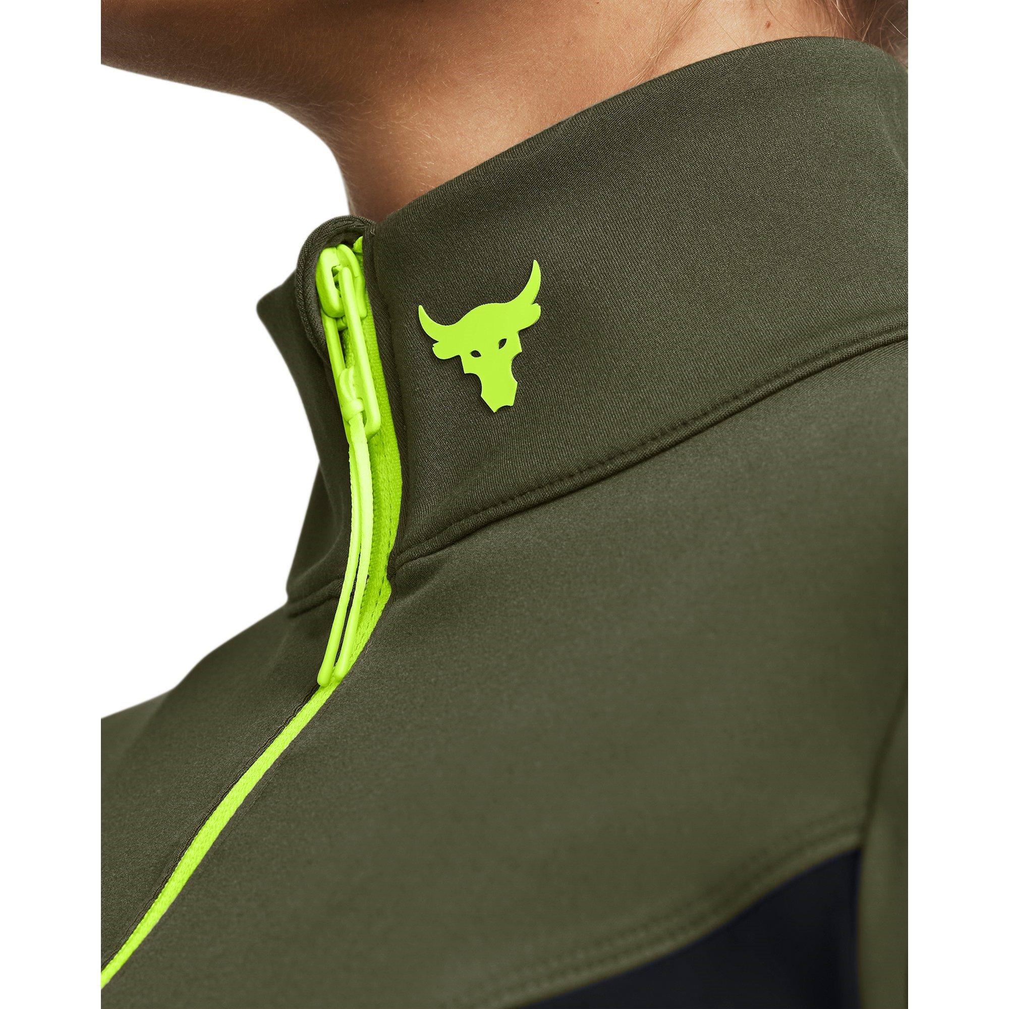 Under Armour UA Project Rock Cropped Gym Jacket Womens