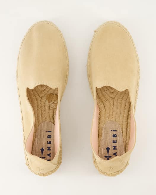 Manebi Yucatan Espadrilles in Beige