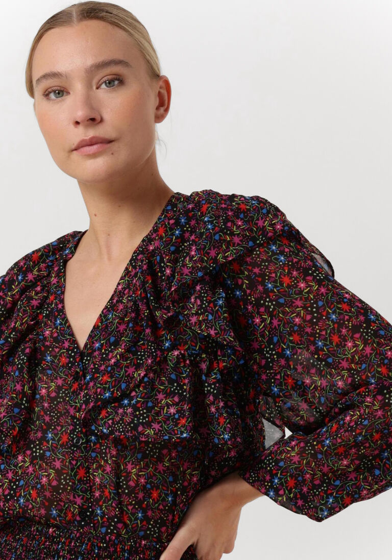 REFINED DEPARTMENT zwarte refined department blouse donna