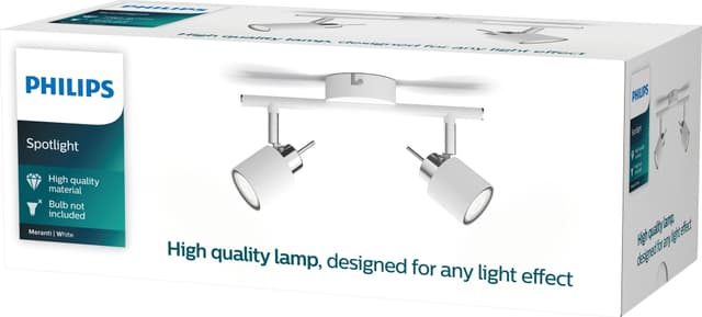 Philips Meranti spotlight 2x35W GU10