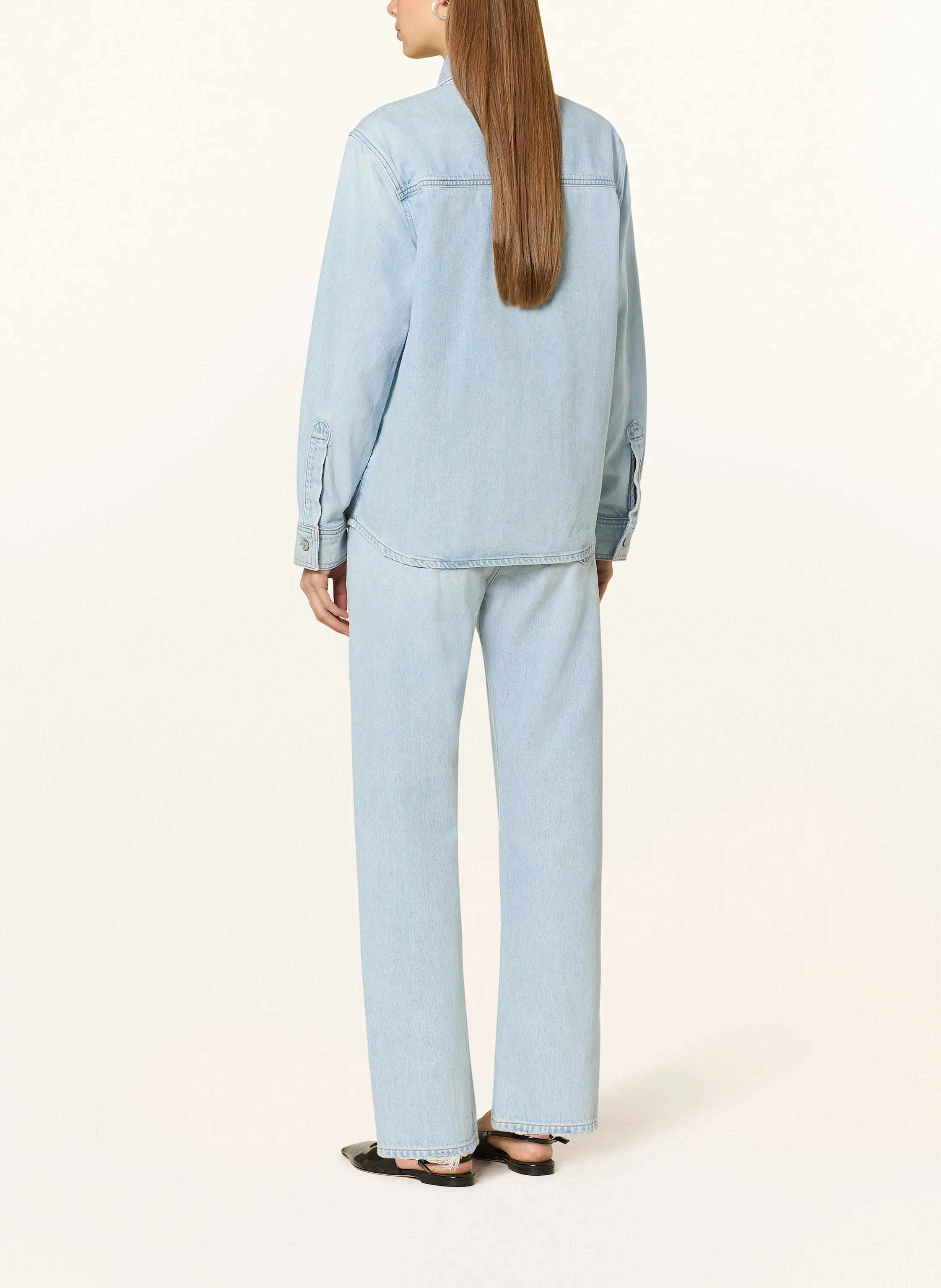 AGOLDE Jeansbluse RINA