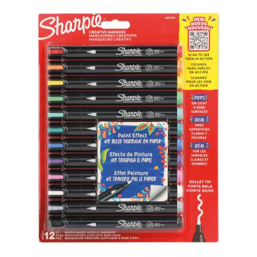 Sharpie® CREATIVE MARKERS Sets Rundspitze