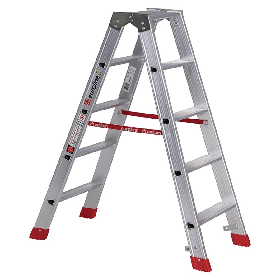 Euroline Premium 30577 Trapladder 2x5 treden