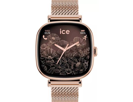ICE WATCH - Montre connectée Smart SQ 2.0 1.70 or rose gold/milanais (025233)