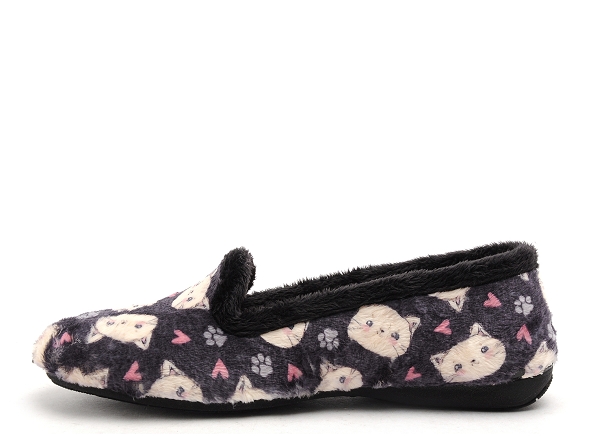 La maison de l espadrille chaussons femme 6147 5 noir