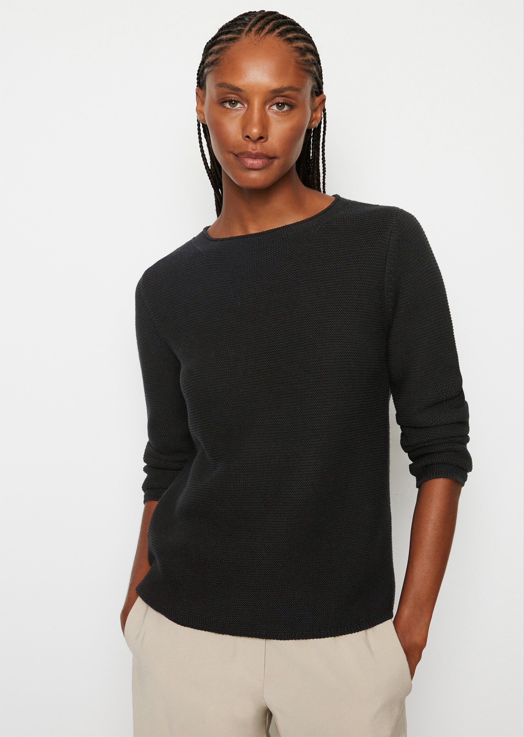 Strickpullover regular aus Organic Cotton