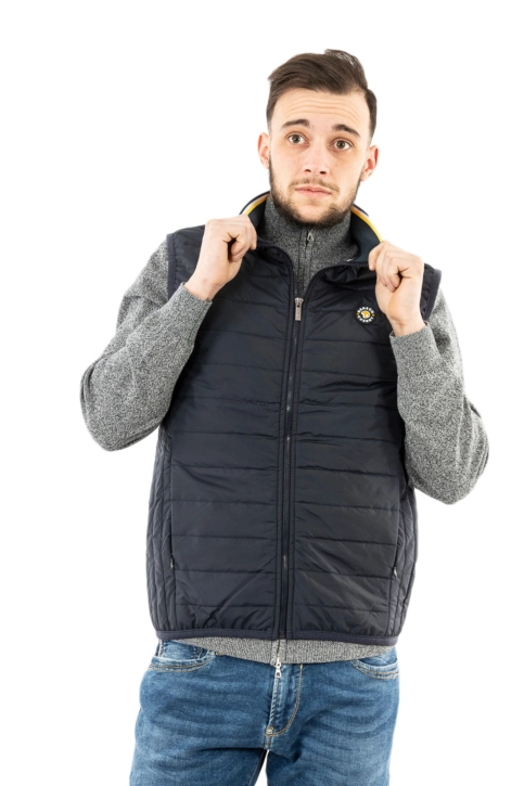 Gilets ss manche Benson & Cherry stallone marine