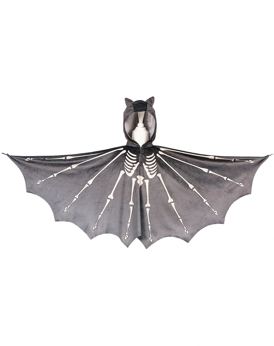 Umhang FLEDERMAUS in schwarz