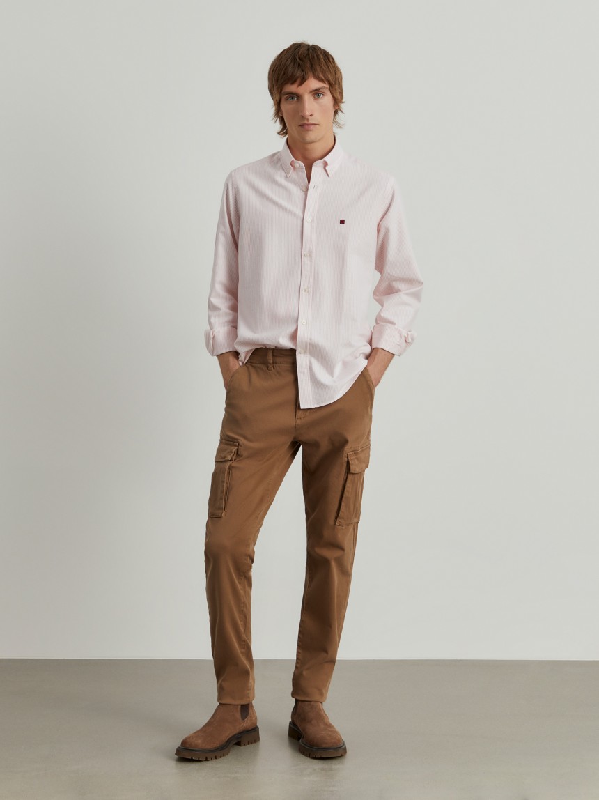 Calças cargo regular fit